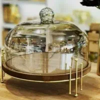 شیرینی خوری دو طبقه و کاپ کیک