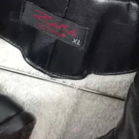 کاپشن چرم کلاه خز|لباس|بهارستان, |دیوار