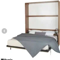 تخت  ۲ نفره دسته دوم کمجا چوب عرض ۱۴۰