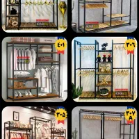 تولیدی رگال لباس/آویز رخت دکور قفسه شال/مشاهده50کد|بندرخت و رختآویز|اصفهان, شاهد|دیوار