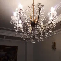 لوستر۸شاخه قدیمی|لوستر و چراغ آویز|اسلام‌شهر, شهرک واوان|دیوار