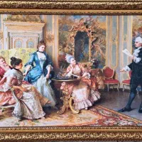 قاب عکس قت این تابلو|تابلو، نقاشی، عکس|مبارکه, |دیوار