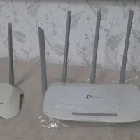 مودم روتر TP-Link (۲ دستگاه AP) و ۲۰ متر کابل Cat6