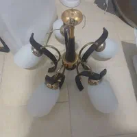 لوستر ۵شاخه نو