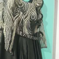 لباس مجلسی مشکی سایز ۴۶|لباس|آمل, |دیوار