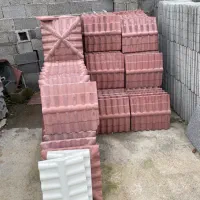 نرده جدول باغچه چمن محوطه سازی موزاییک واش بتن|مصالح و تجهیزات ساختمان|گوراب زرمیخ, |دیوار