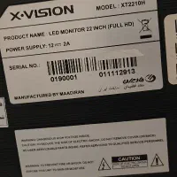 مانتیور  ایکس ویژن مدل. Full HD XT2210H