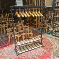 رگال لباس فلزی چوبی پرکاربرد