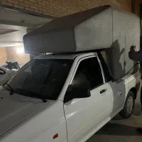 باربند یا اتاق مسقف وانت پراید