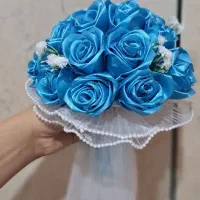 گل های جاودان.دسته گل عروس‌.باکس گل واکس پول