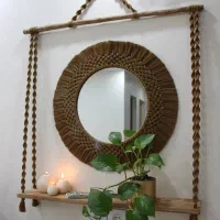 شلف و آیینه ،دیوارکوب