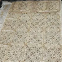 رو تختی گلدوزی شده نو