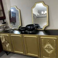 کنسول چوبی