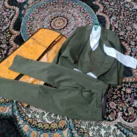 کت و شلوار با جلیقه و پیراهن نونو با کفش