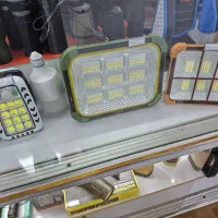 پروژکتور خورشیدی و چراغ کمپ|لامپ و چراغ|خوی, |دیوار