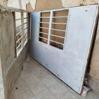 درب آهنی بزرگ ابعادعرض 3*ارتفاع2،30|مصالح و تجهیزات ساختمان|اصفهان, ملک‌شهر|دیوار