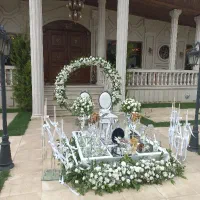 سالن پذیرایی عقد|اجارهٔ کوتاهمدت ویلا و باغ|محمدشهر, محمدشهر|دیوار