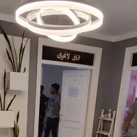 لوستر مدرن دایره در سایزهای مختلف