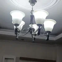 لوستر پنج حبابه