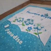 ست لحاف و تشک و قنداق نوزاد آبی پسرانه نو نو|اسباب و اثاث بچه|محمدشهر, جعفرآباد|دیوار