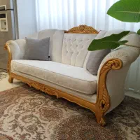 مبل استیل کلاسیک ۷ نفره...در حد نو