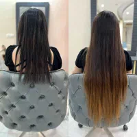 اکستنشن موی طبیعی ویژه ی یلدا|خدمات آرایشگری و زیبایی|اصفهان, باغ نگاره|دیوار