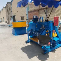 بلوک زن نیمه و تمام اتوماتیک جدول زن میکسر بلوکه|ماشین‌آلات صنعتی|اصفهان, باغ فدک|دیوار