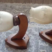 دیوارکوب چوبی