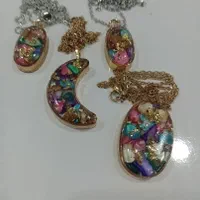 ست گردنبند گوشواره دستبند|بدلیجات|دورود, |دیوار