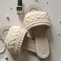 صندل مکرومه|کیف، کفش، کمربند|تبریز, |دیوار