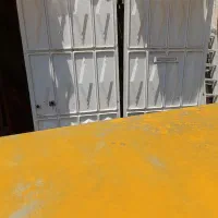 سقف تا شو حفاظ  اکاردئونی درب سه لنگه حیاطی|مصالح و تجهیزات ساختمان|کرج, شهرک جهان‌نما|دیوار