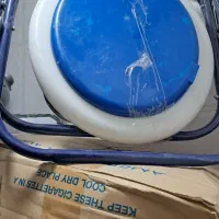 دستشویی تاشو سیار. کاملا تمیز و نو