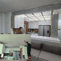 اجرای ماربل شیت و سقف کاذب