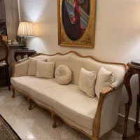 ست مبلمان ۷ نفره فرانسوی با ناهار خوری ۸ نفره|مبلمان خانگی و میز عسلی|تهران, اقدسیه|دیوار