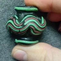 مهره چیتو گلدانی با قدمت و شرط اصالت|کلکسیون اشیاء عتیقه|شیروان (خراسان), |دیوار