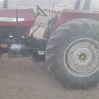 تراکتور ۲۸۵مدل۹۰وتریلی نو وگاوآهن وکمباین