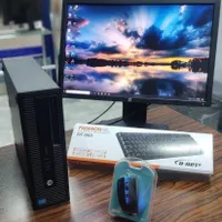 کامپیوتر کامل کیس i5 DDR4 با مانیتور LED و لوازم|رایانه رومیزی|قم, صفائیه|دیوار