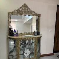 کنسول وآیینه برنز|بوفه، ویترین، کنسول|گرمدره, |دیوار