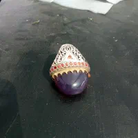 انگشتر عقیق نقره