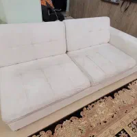 مبل ۷ نفره و‌ کاناپه و یک بوفه به همراه کریستال|مبلمان خانگی و میز عسلی|تهران, دربند|دیوار