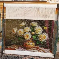 تابلو فرش دستباف .بافت خودمه