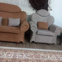 مبل هفت نفره تمیز و پر|مبلمان خانگی و میز عسلی|ساری, |دیوار