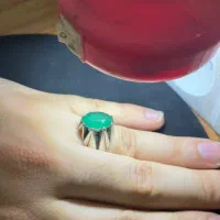 انگشتر زمرد کلمبیا ۱۱.۵ گرم|جواهرات|تهران, تهرانسر غربی|دیوار