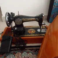 چرخ خیاطی قدیمی جفت شیر