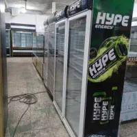 یخچال وان مشکی ساندویچی اسابک فر vgh ایستاده کد152