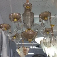 لوستر ۶ شعله|لوستر و چراغ آویز|سرپل ذهاب, |دیوار