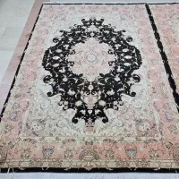 فرش تبریز / جفت ۶ متری /رنگ مشکی گلبهی