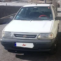 پراید دوگانه سفید ۸۶