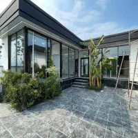 فلت شیک نما شیشه ای/ جکوزی داخلی/تهاتر دارد