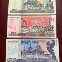 ۲۰۰،۵۰۰،۱۰۰۰ ریل کشور کامبوج کلکسیونی|کلکسیون سکه، تمبر، اسکناس|اراک, |دیوار